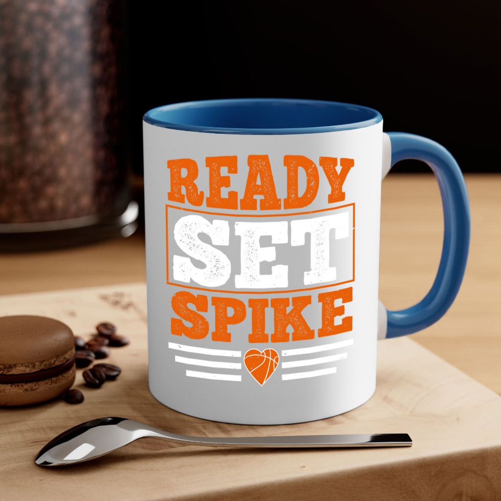 Ready set spike 557#- basketball-Mug / Coffee Cup