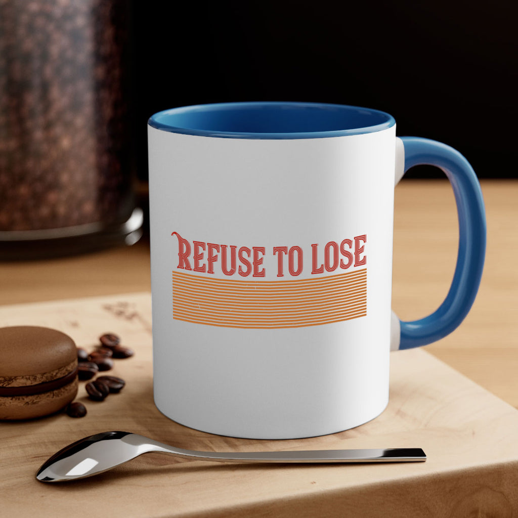 Refuse to lose 1902#- badminton-Mug / Coffee Cup