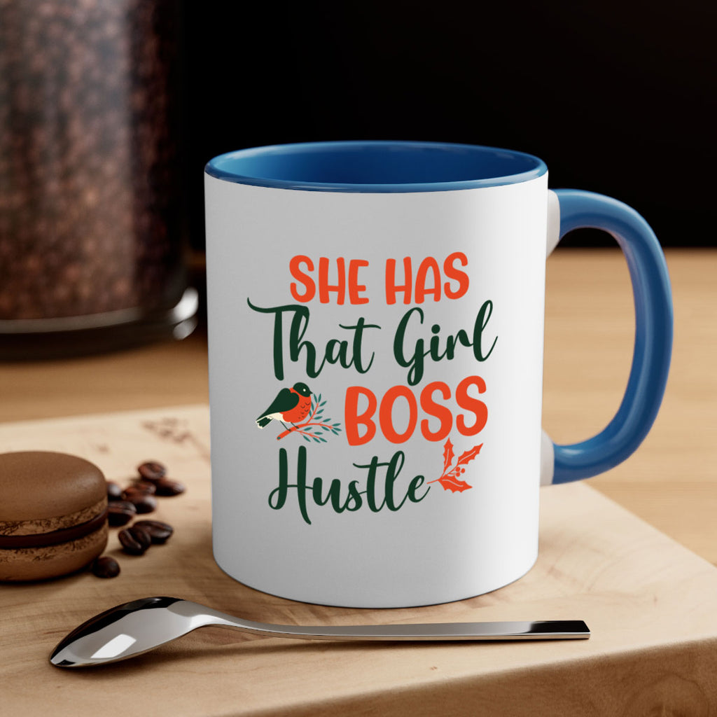 She Has That Girl Boss Hustle 363#- winter-Mug / Coffee Cup