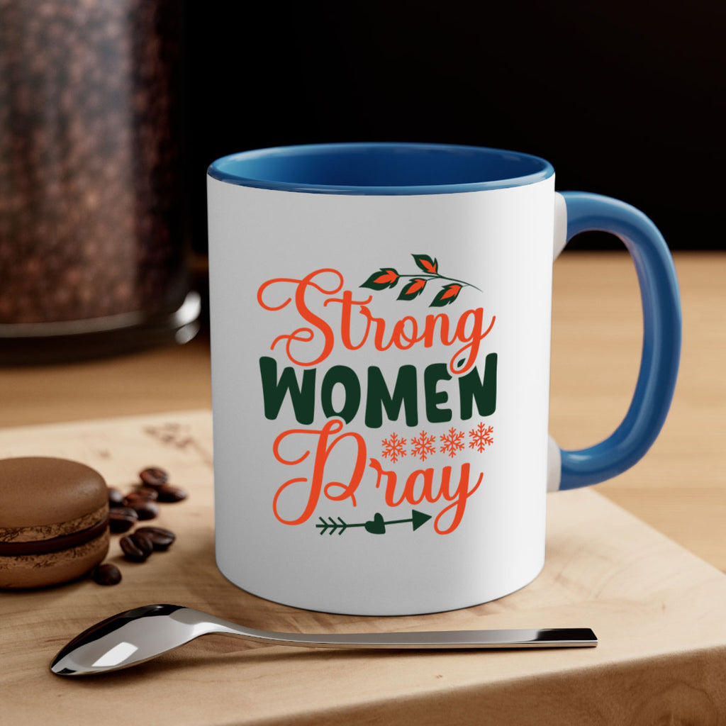 Strong Women Pray 395#- winter-Mug / Coffee Cup