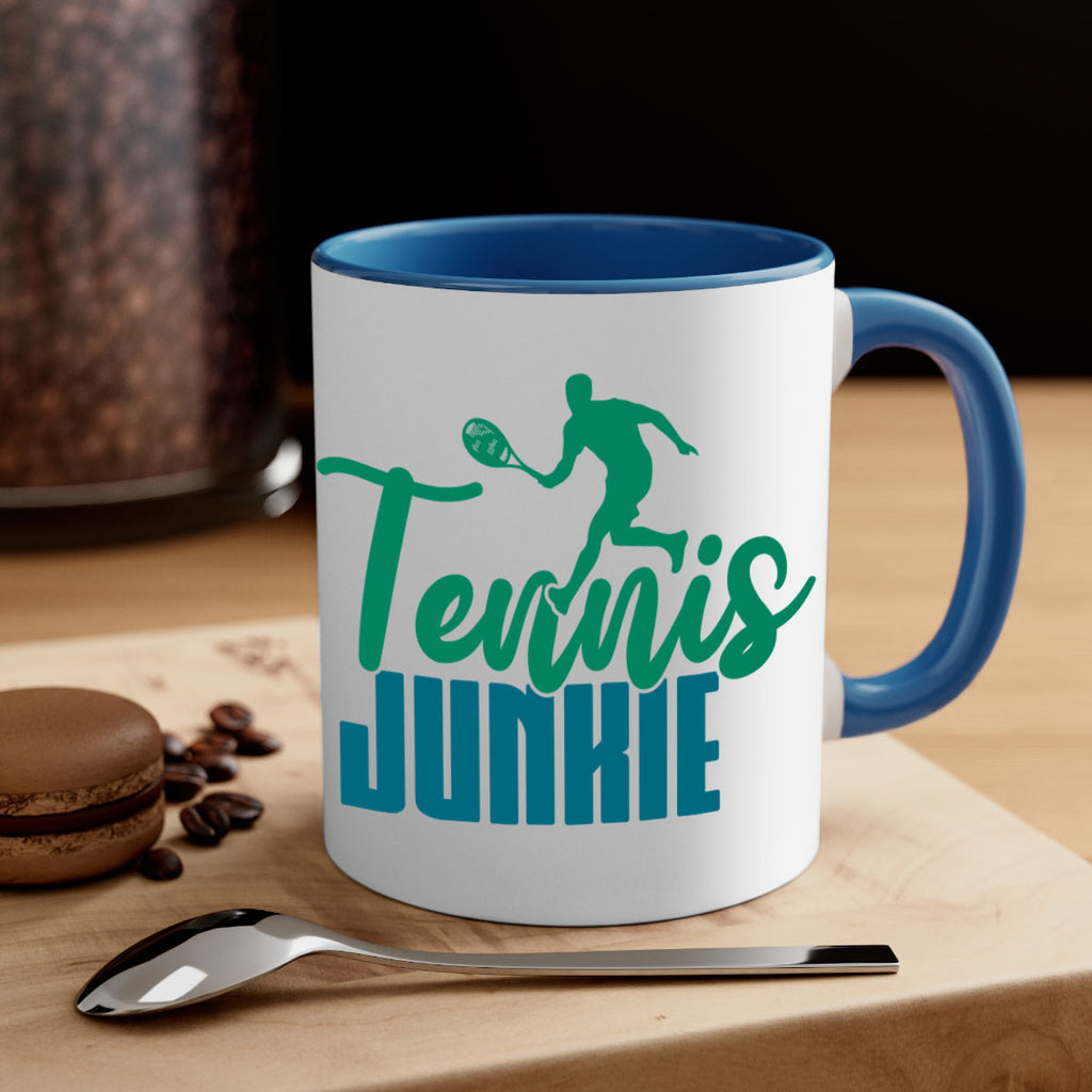 Tennis Junkie 279#- tennis-Mug / Coffee Cup