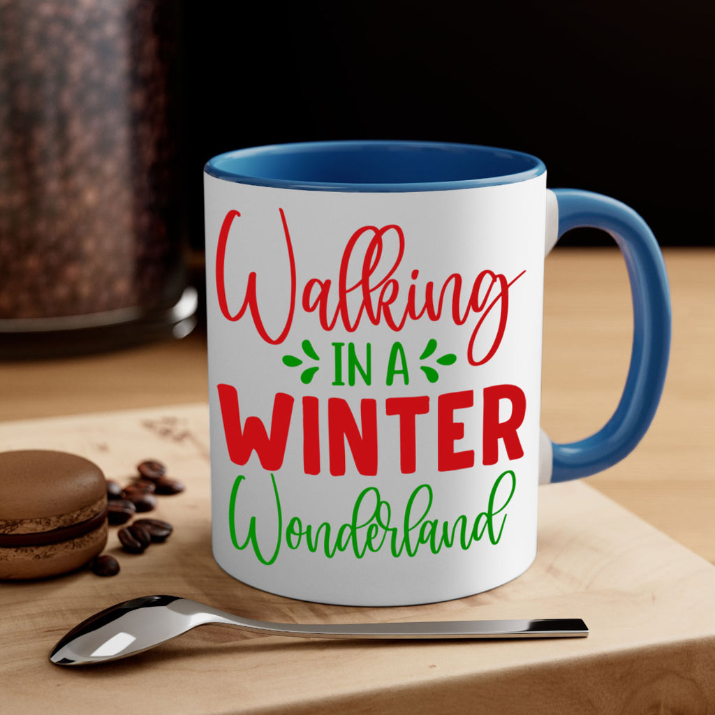 Walking in a Winter Wonderland 436#- winter-Mug / Coffee Cup