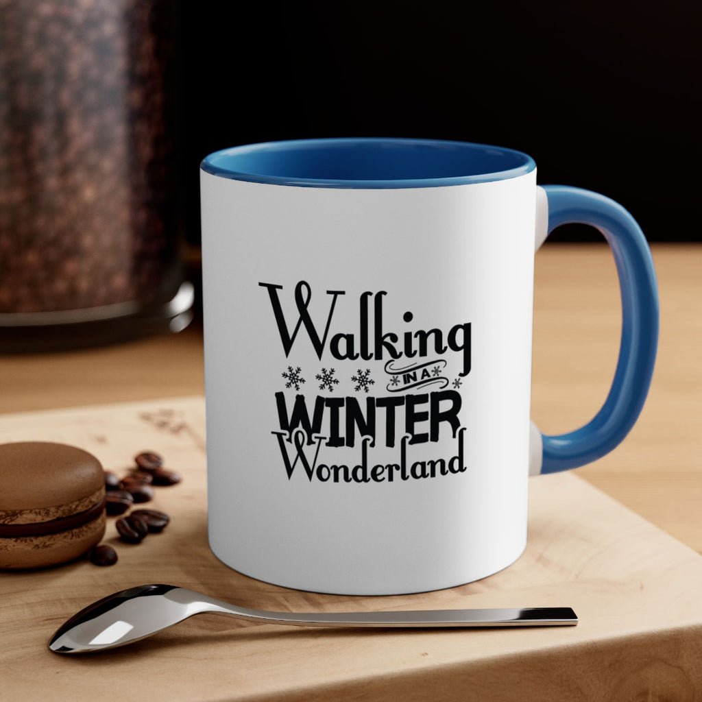 Walking in a Winter Wonderland 437#- winter-Mug / Coffee Cup