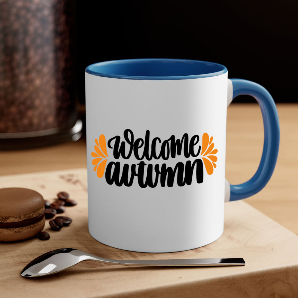 Welcome Autumn 513#- fall-Mug / Coffee Cup