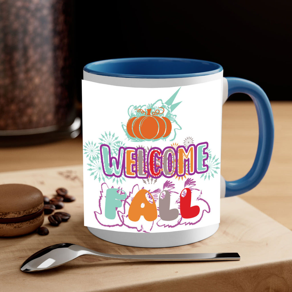 WelcomeFalldesign 638#- fall-Mug / Coffee Cup