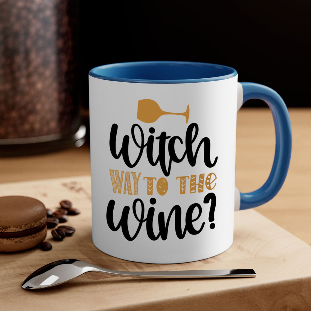 Witch Way to the Wine 651#- fall-Mug / Coffee Cup