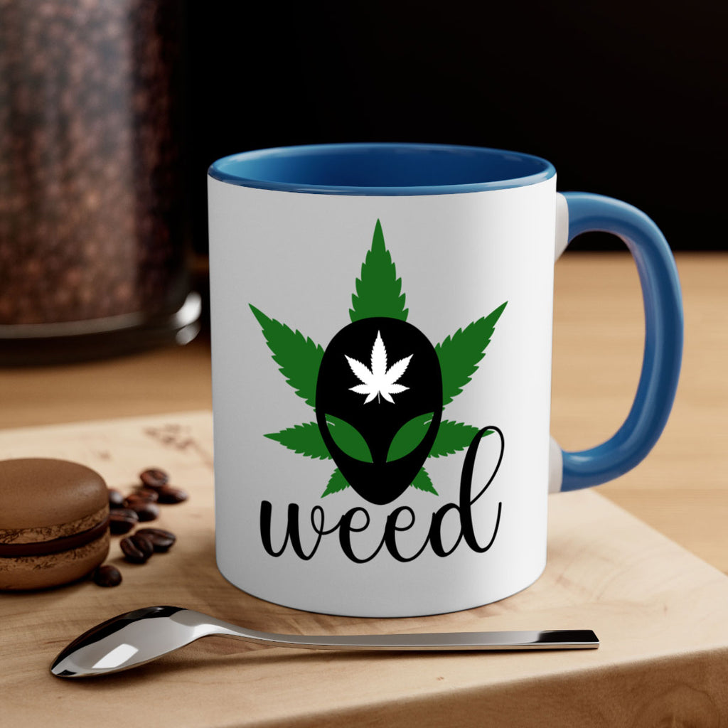 alien weed 12#- marijuana-Mug / Coffee Cup