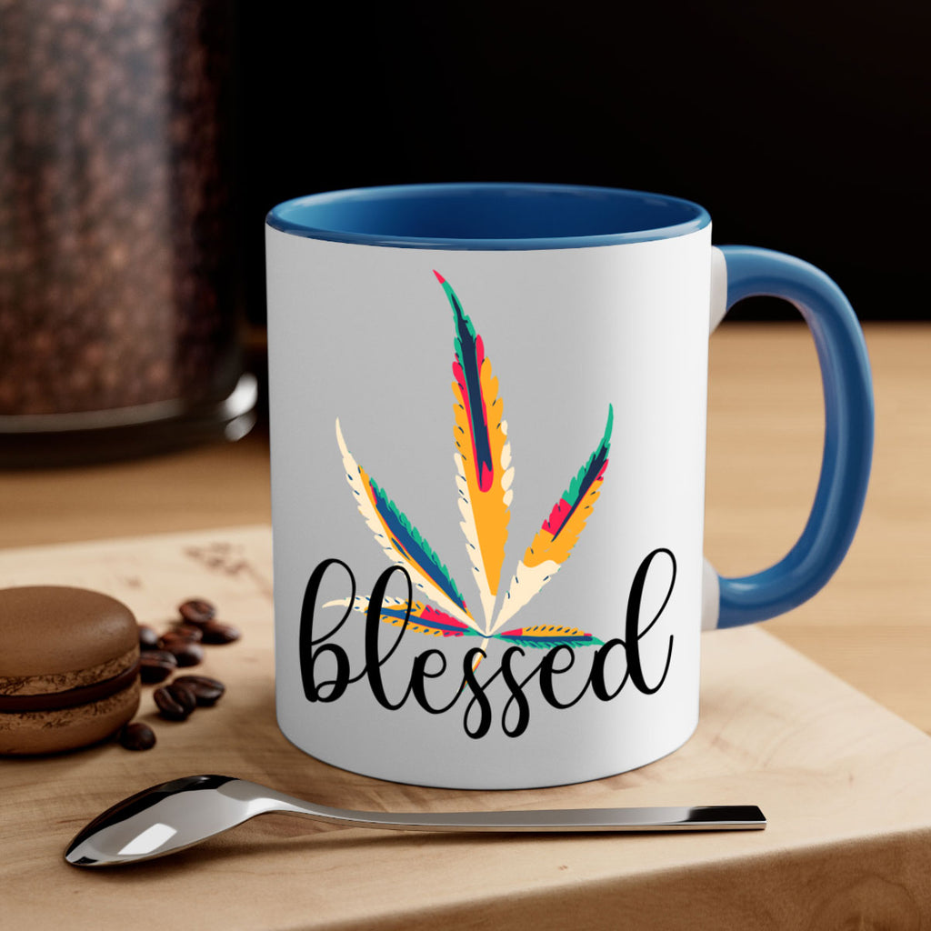 blessed colorful 19#- marijuana-Mug / Coffee Cup