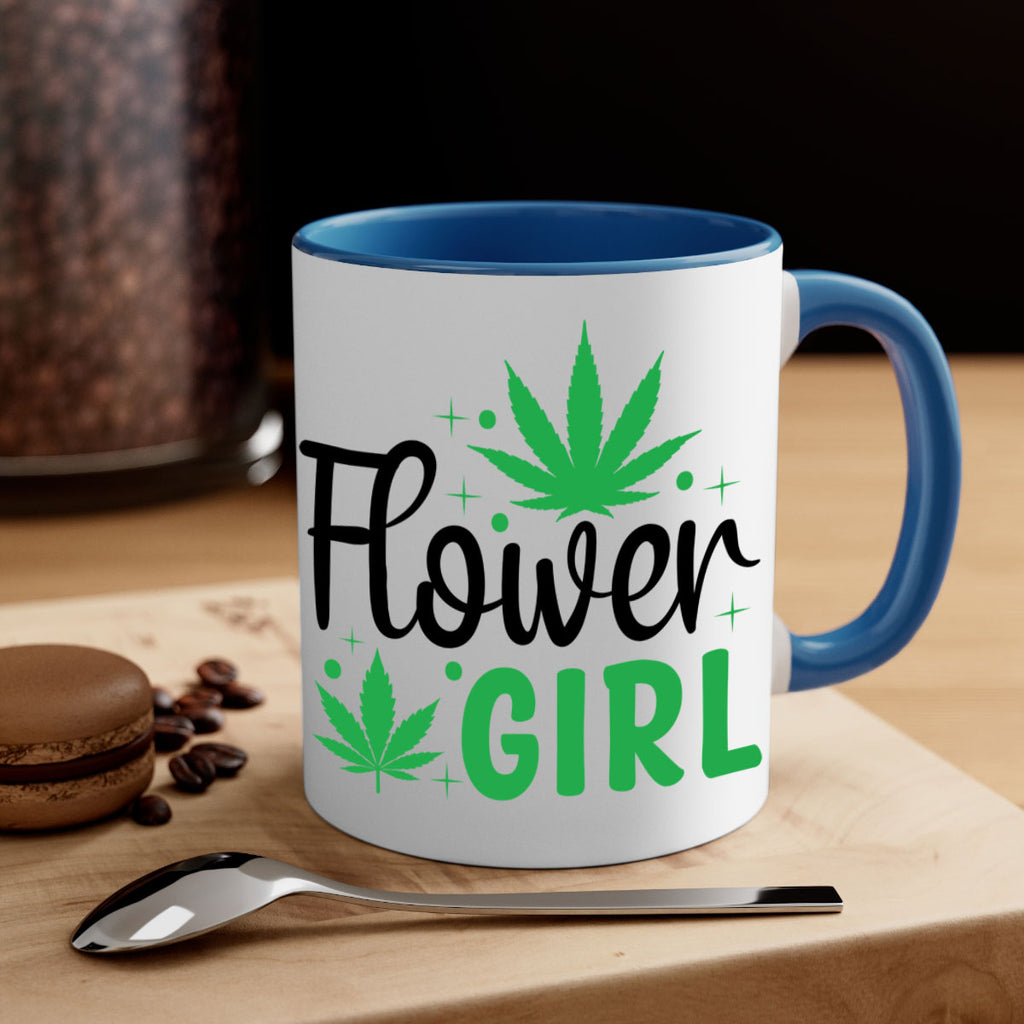 flower girl 83#- marijuana-Mug / Coffee Cup