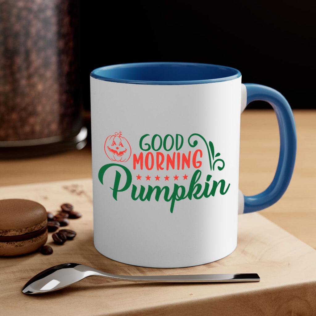 good morning pumpkin 208#- fall-Mug / Coffee Cup