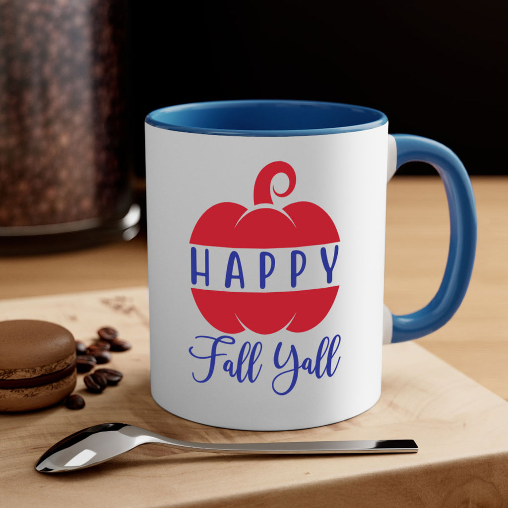 happy fall yall 232#- fall-Mug / Coffee Cup