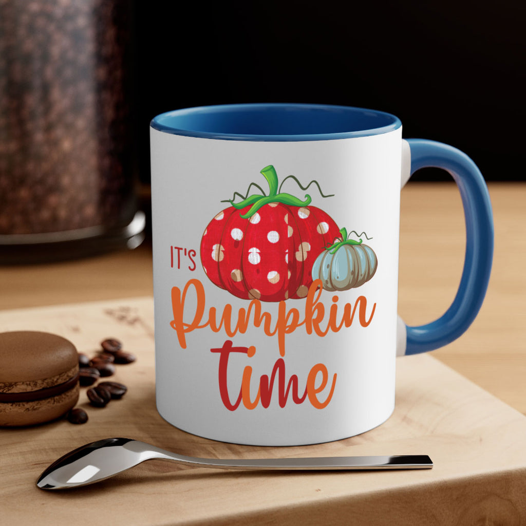 it s pumpkin time 368#- fall-Mug / Coffee Cup