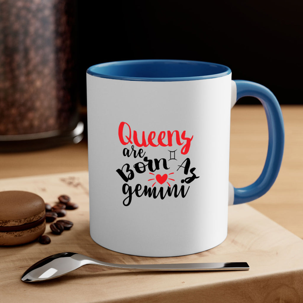 queens Are Born As Gemini 385#- zodiac-Mug / Coffee Cup