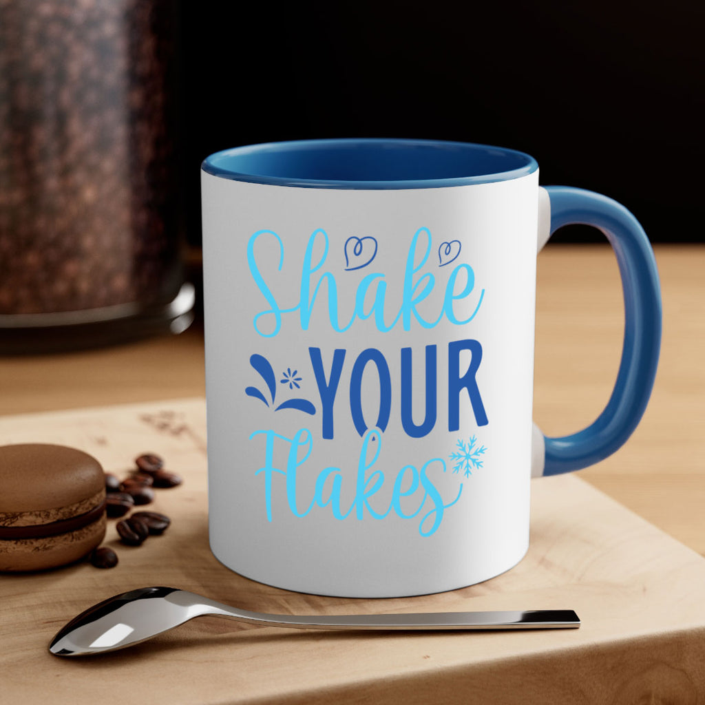 shake your flakes 359#- winter-Mug / Coffee Cup