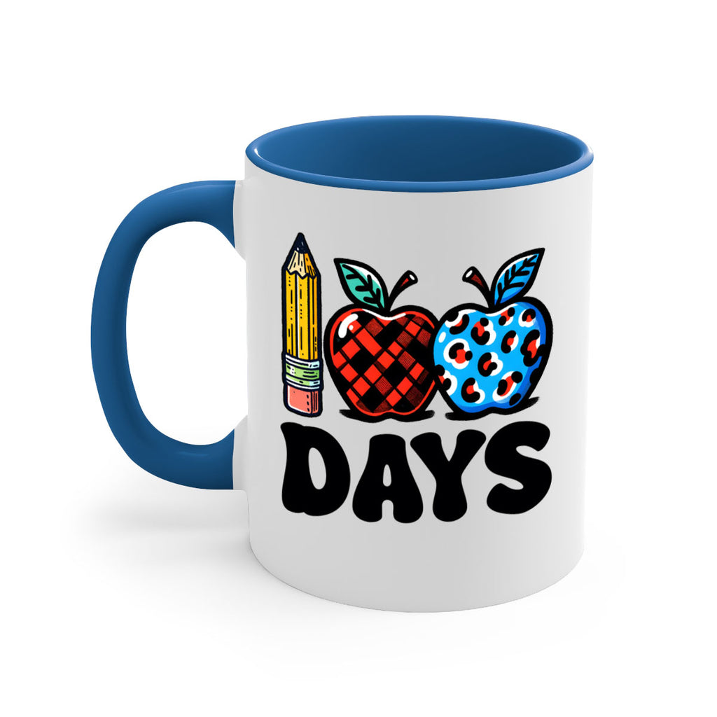 100th day of school Apple 38#- 100 days-Mug / Coffee Cup