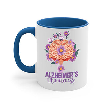 AlzheimerS Awareness Brain 12#- alzheimers-Mug / Coffee Cup