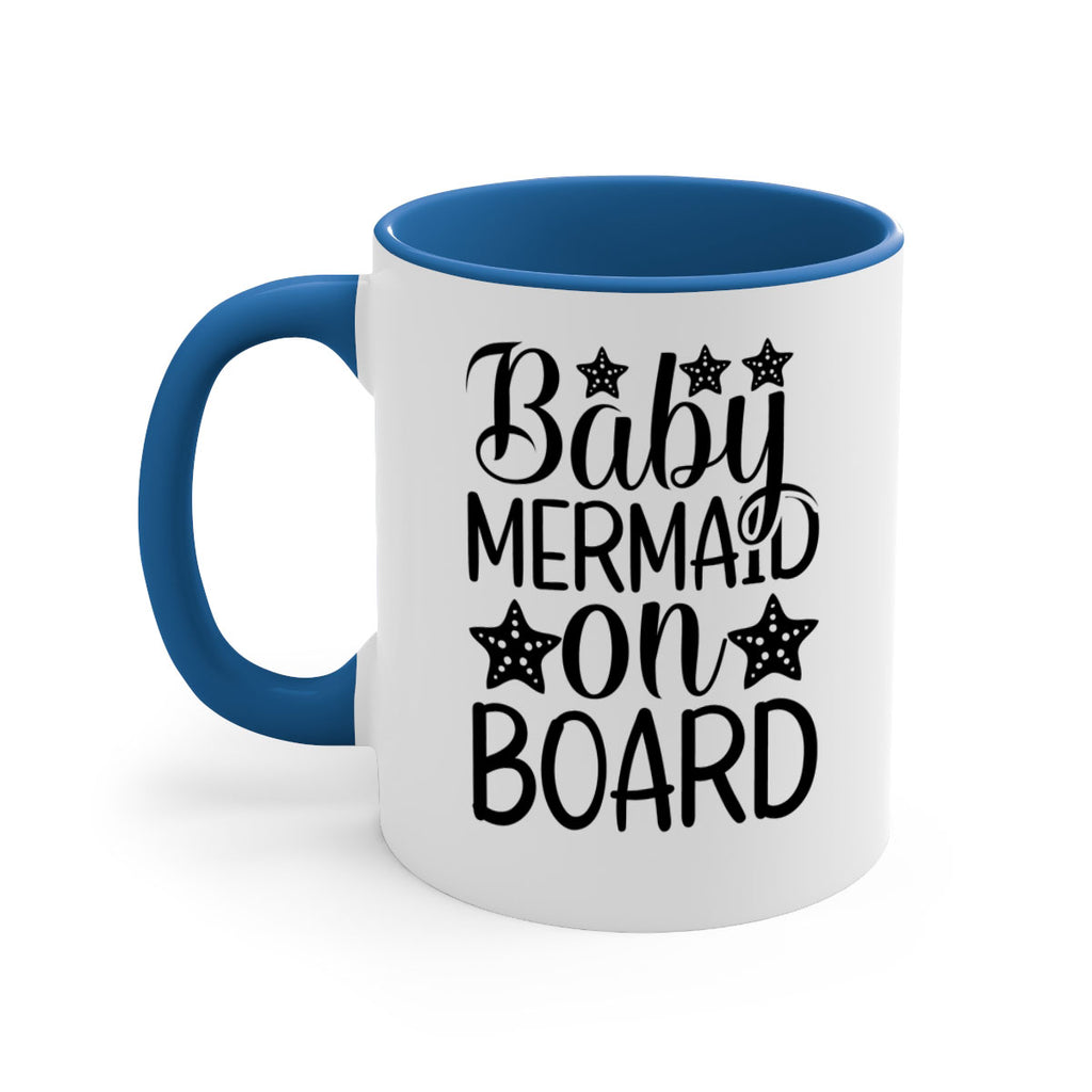 Baby Mermaid On Board 32#- mermaid-Mug / Coffee Cup