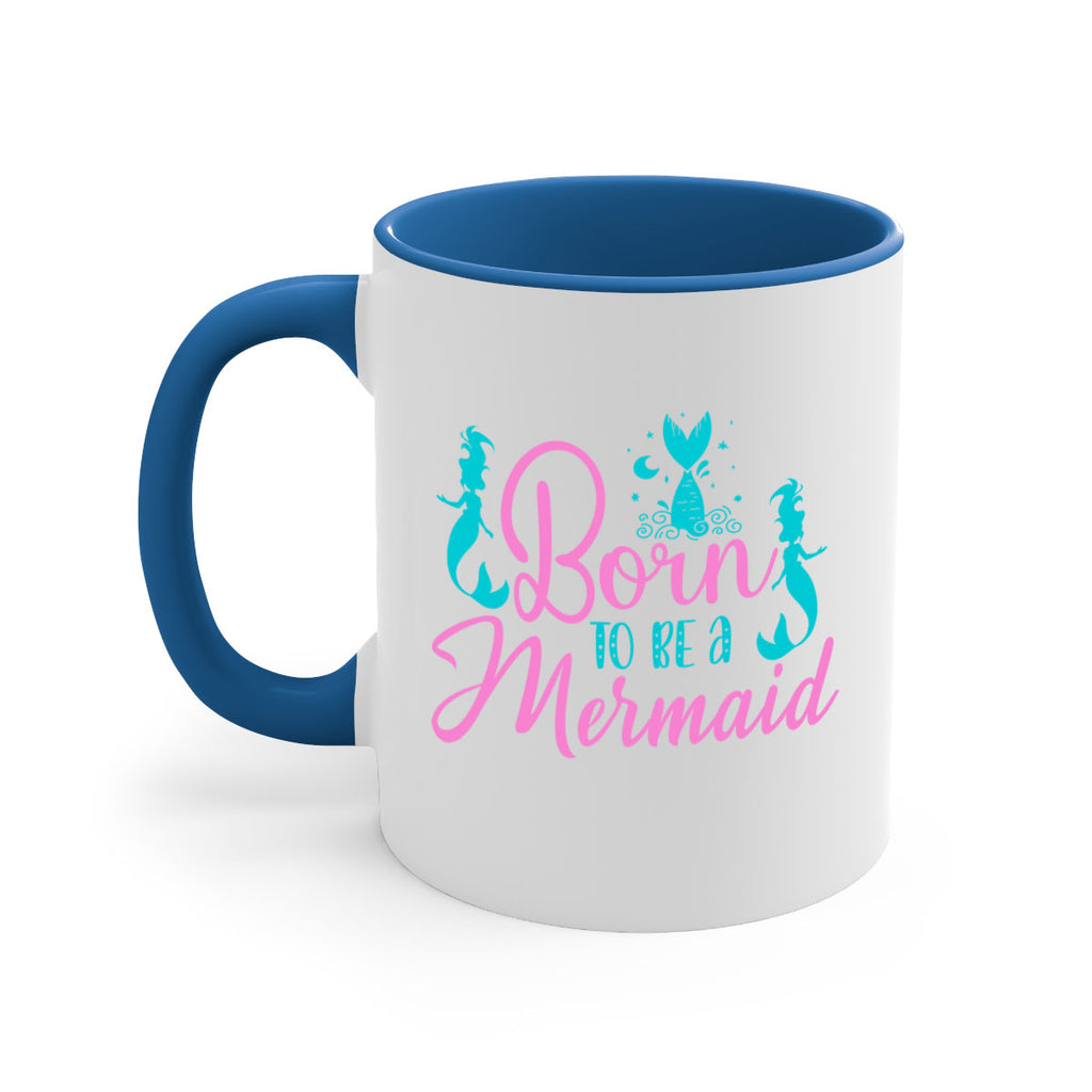 Born To Be A Mermaid 80#- mermaid-Mug / Coffee Cup