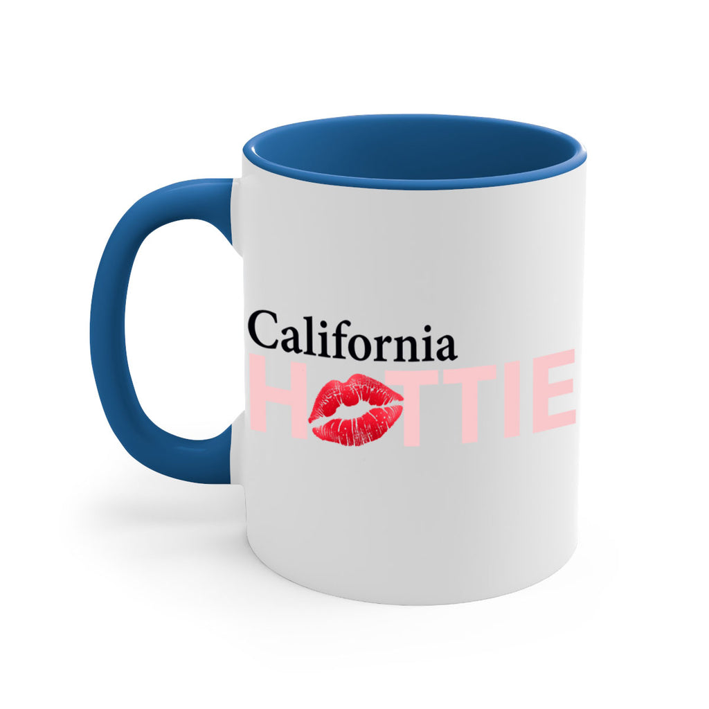 California Hottie With Red Lips 5#- Hottie Collection-Mug / Coffee Cup