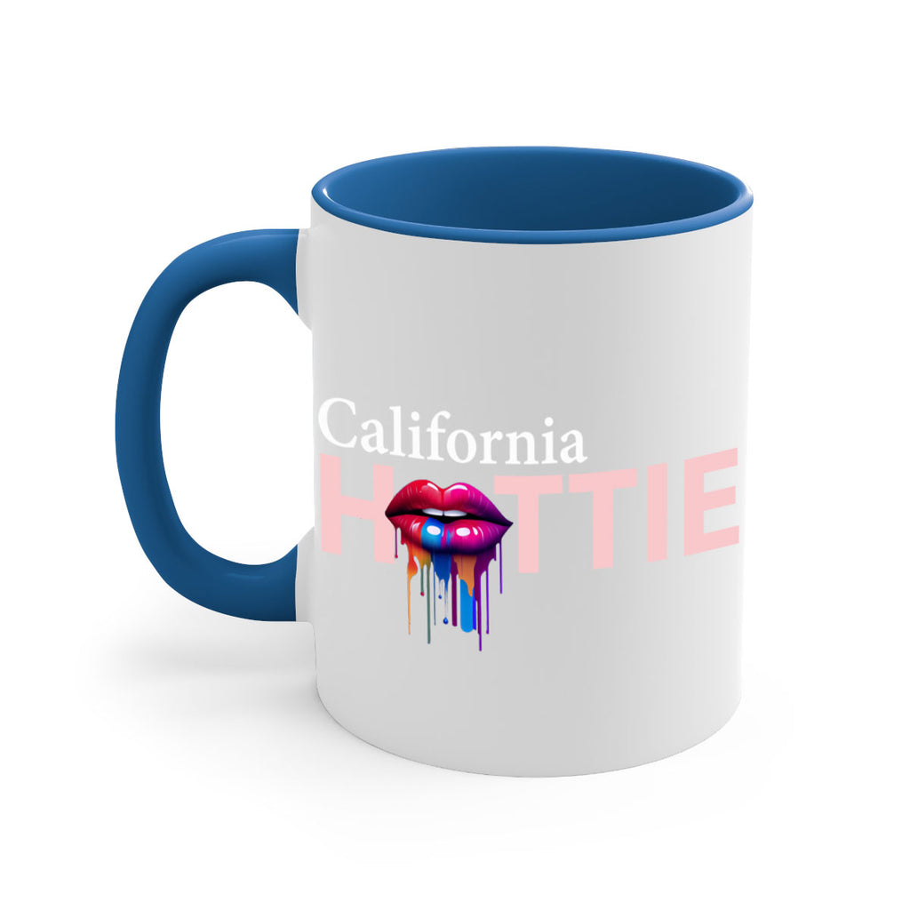 California Hottie with dripping lips 79#- Hottie Collection-Mug / Coffee Cup