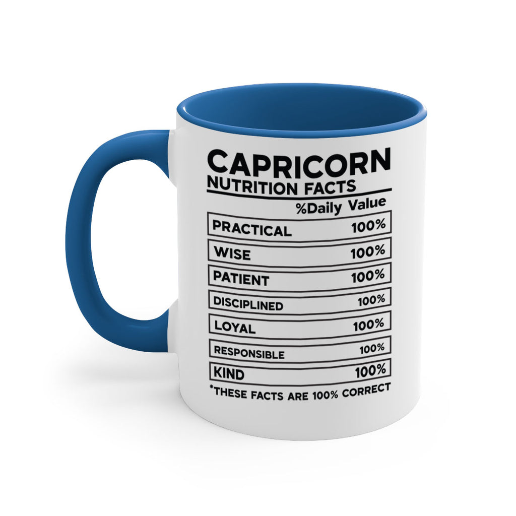 Capricorn Nutrition Facts 185#- zodiac-Mug / Coffee Cup