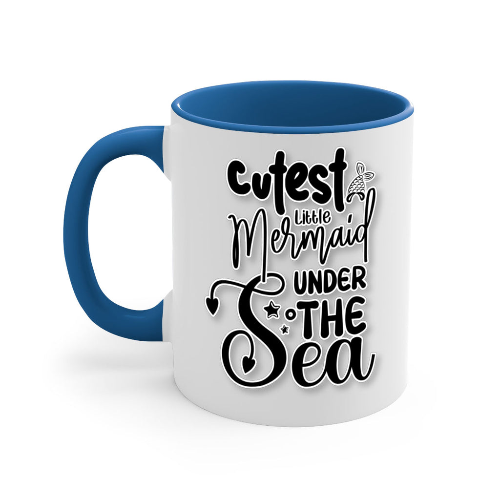 Cutest Little Mermaid Under The 98#- mermaid-Mug / Coffee Cup