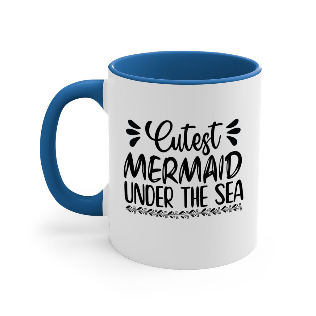 Cutest mermaid under the sea 105#- mermaid-Mug / Coffee Cup