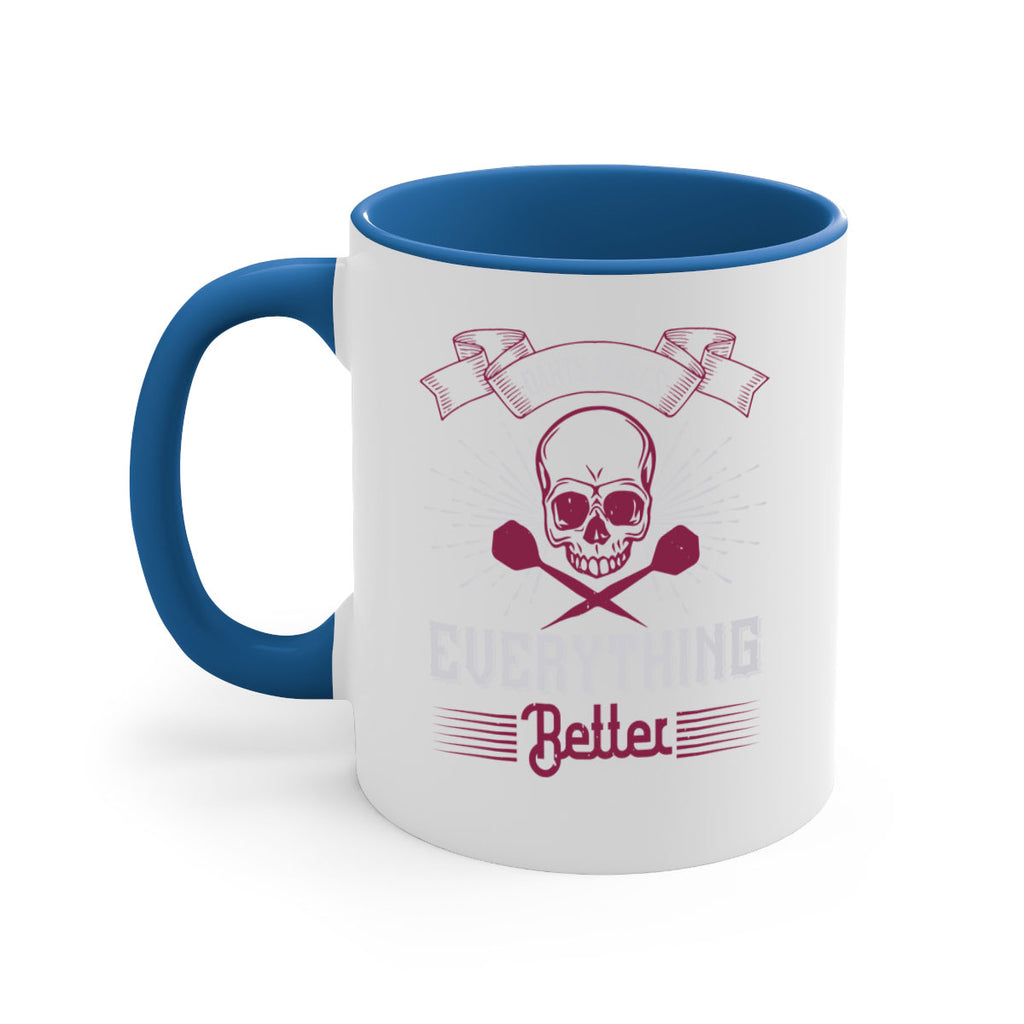 Darts Makes Everything Better 2331#- darts-Mug / Coffee Cup