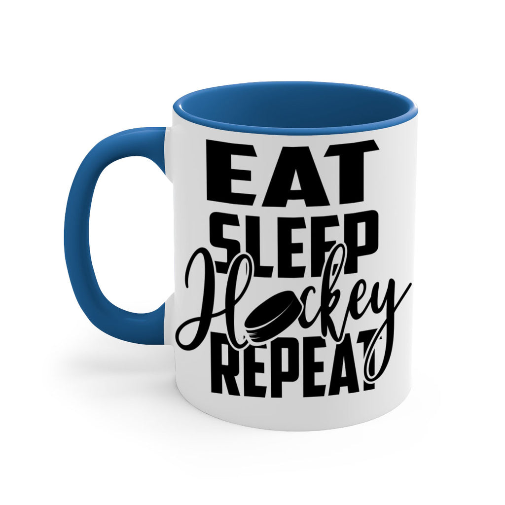 Eat Sleep Hockey Repeat 1311#- hockey-Mug / Coffee Cup