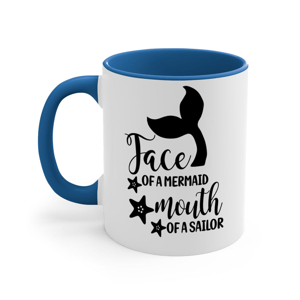 Face of a Mermaid mouth 165#- mermaid-Mug / Coffee Cup