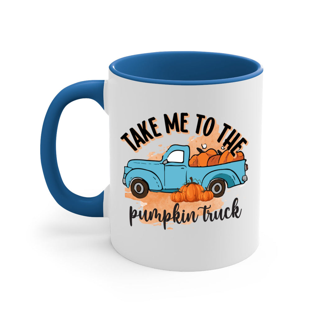 Fall Pumpkin Truck 128#- fall-Mug / Coffee Cup