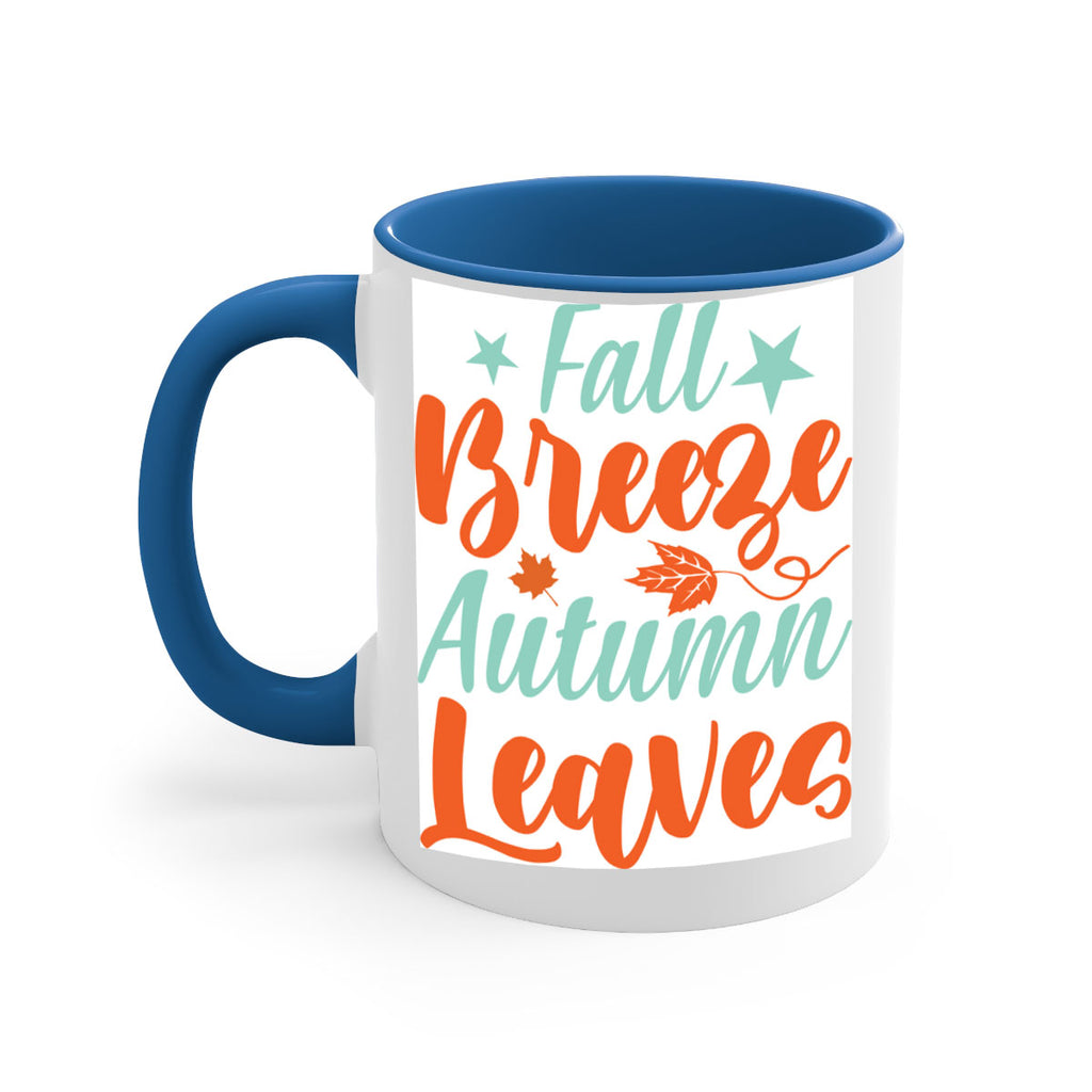 FallBreezeAutumnLeaves 147#- fall-Mug / Coffee Cup