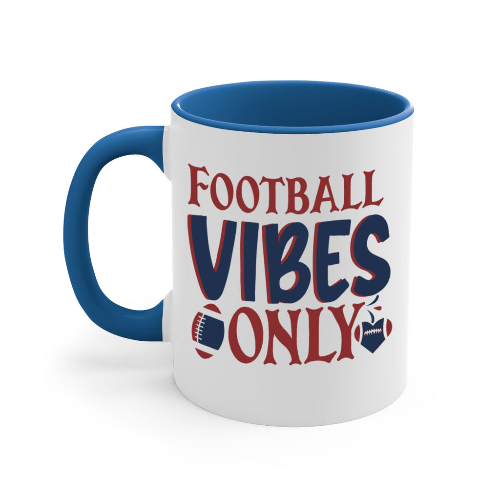 Football vibes only 1543#- football-Mug / Coffee Cup