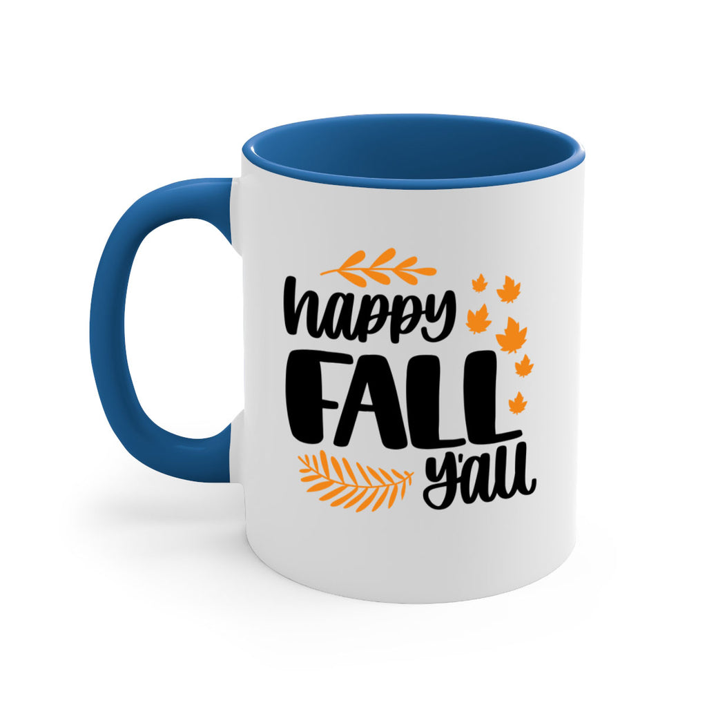 Happy Fall Yall 490#- fall-Mug / Coffee Cup