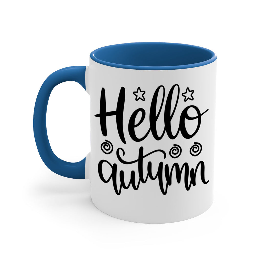 Hello Autumn 270#- fall-Mug / Coffee Cup