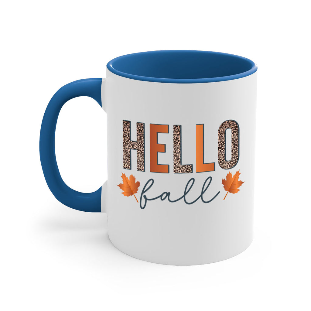 Hello Fall 272#- fall-Mug / Coffee Cup