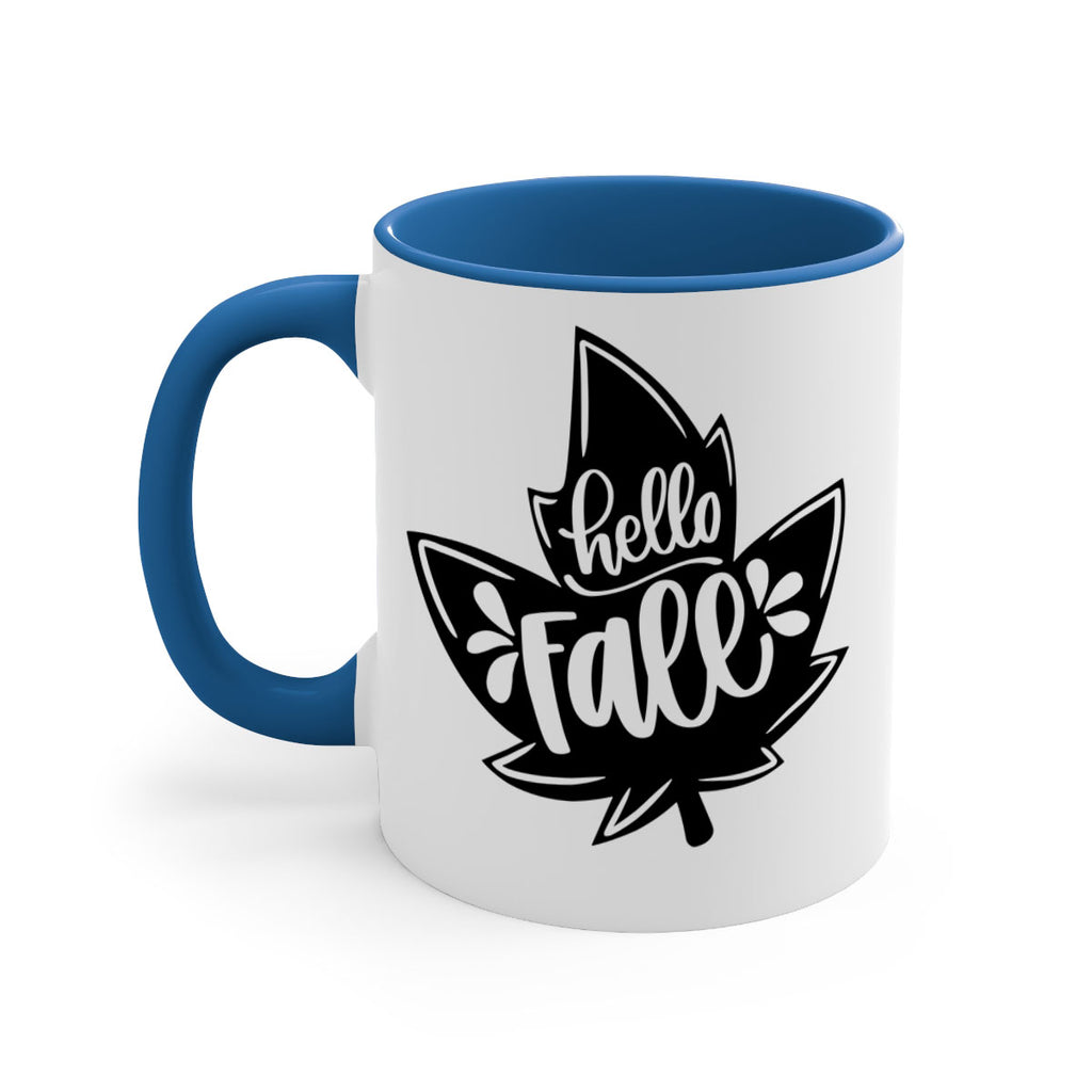 Hello Fall 494#- fall-Mug / Coffee Cup