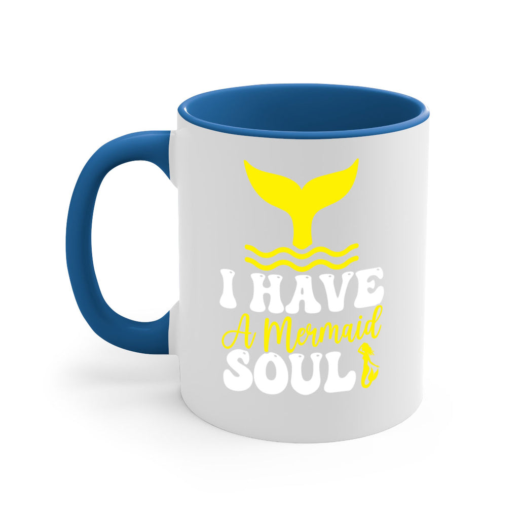 I Have a Mermaid Soul 206#- mermaid-Mug / Coffee Cup