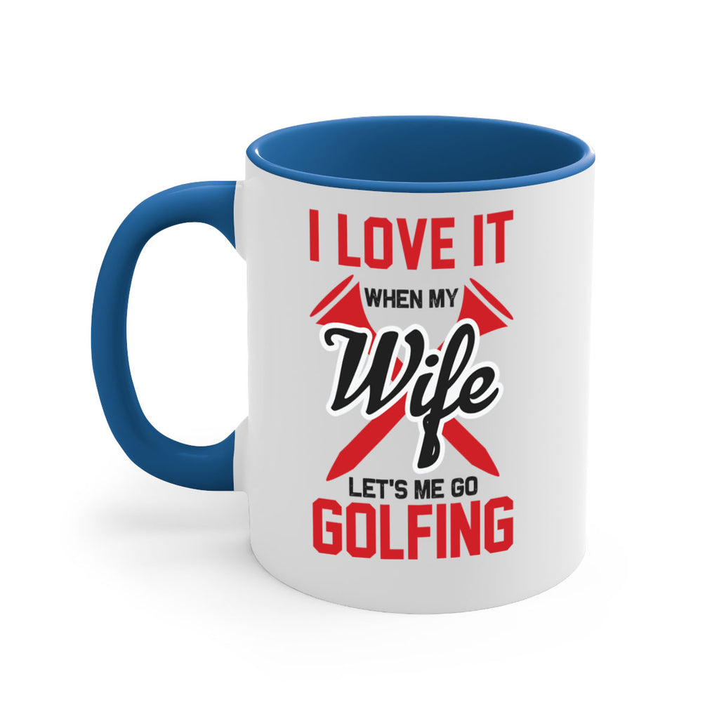 I love 1101#- golf-Mug / Coffee Cup