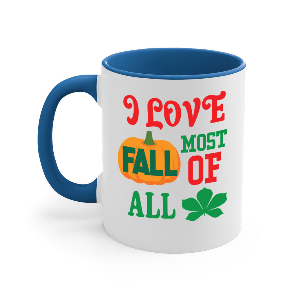 ILOVEFALLMOSTof 346#- fall-Mug / Coffee Cup