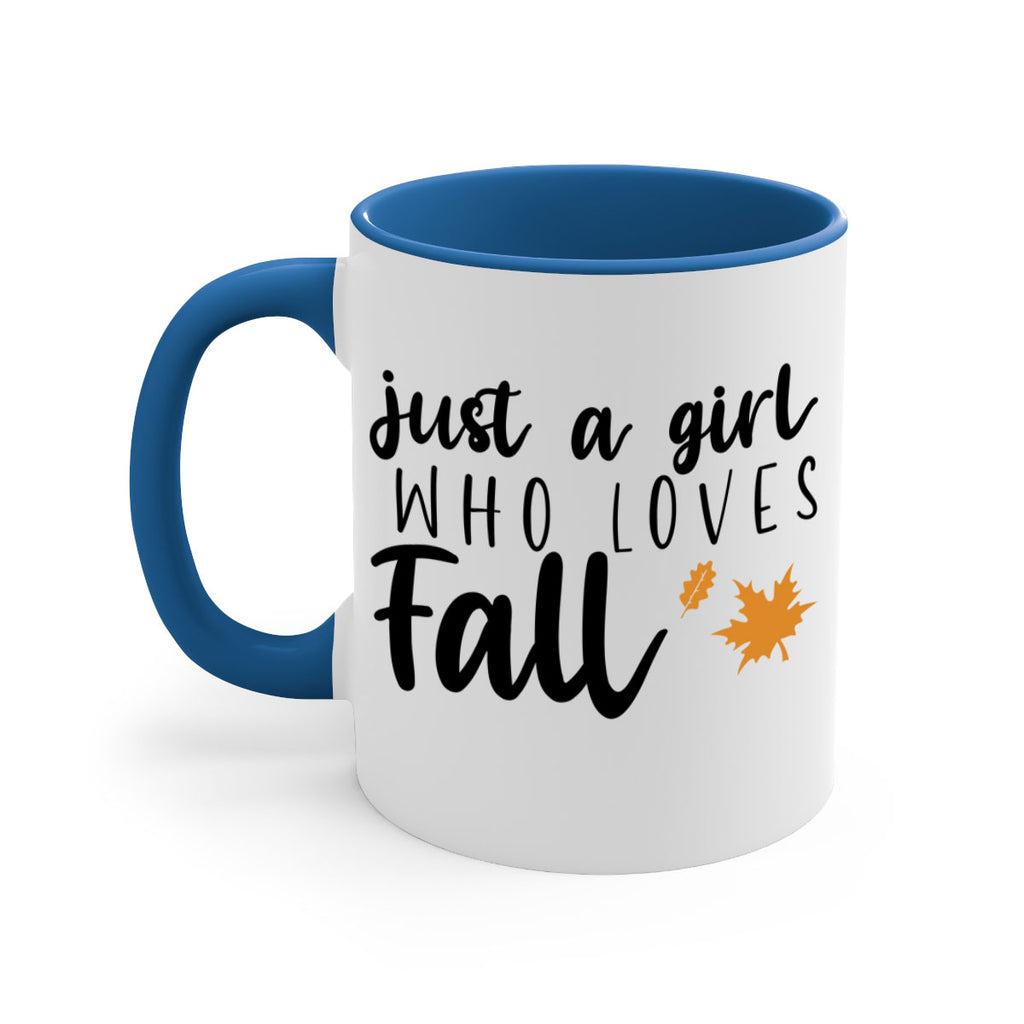 Just A Girl Who Loves Fall 380#- fall-Mug / Coffee Cup