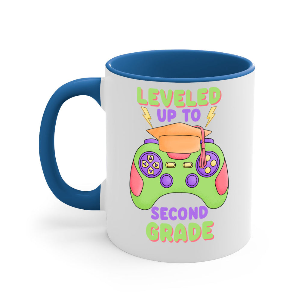 Leveled up to 2nd Grade 15#- second grade-Mug / Coffee Cup