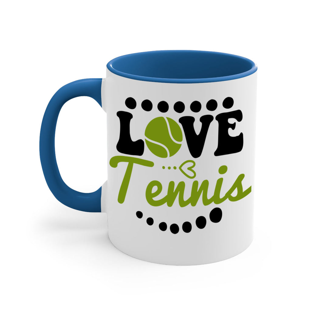 Love Tennis 730#- tennis-Mug / Coffee Cup