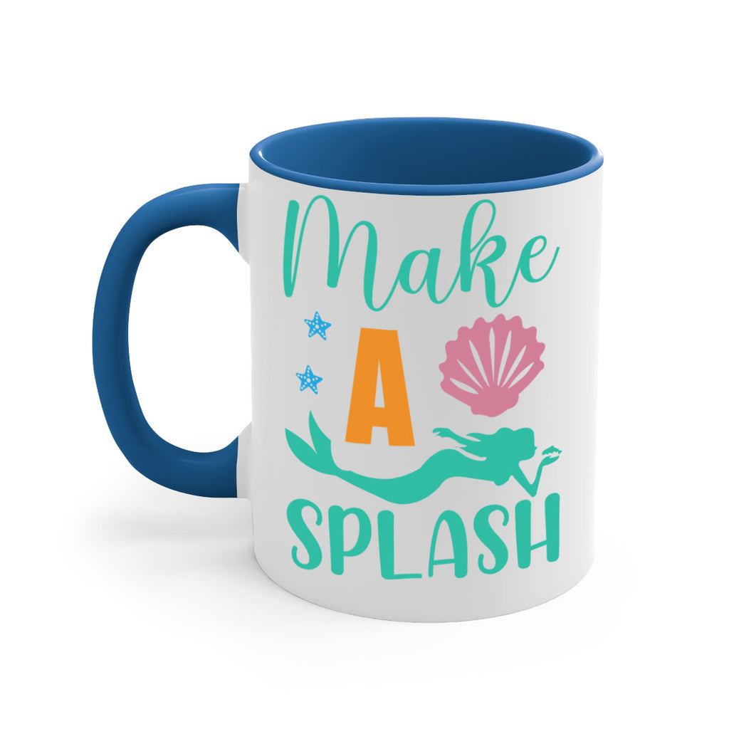 Make a Splash Design 314#- mermaid-Mug / Coffee Cup