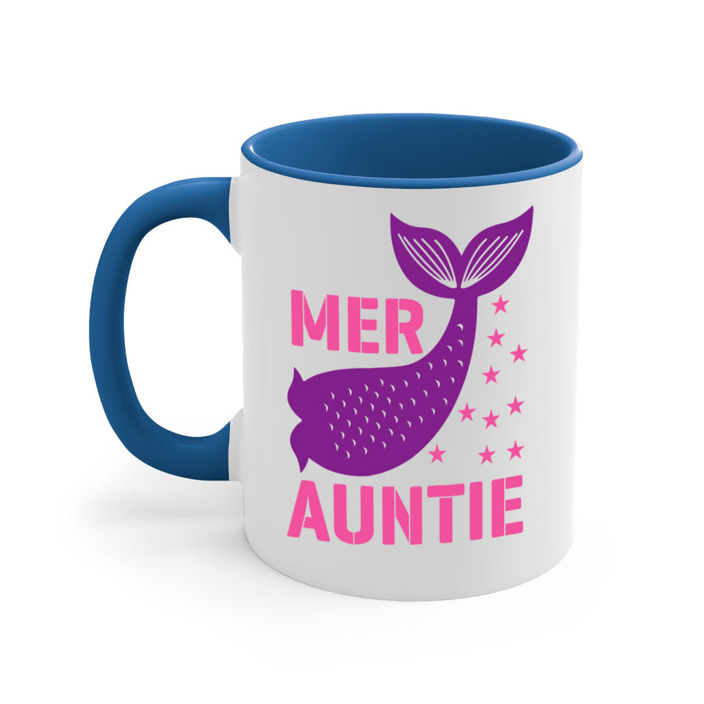 Mer Auntie 320#- mermaid-Mug / Coffee Cup