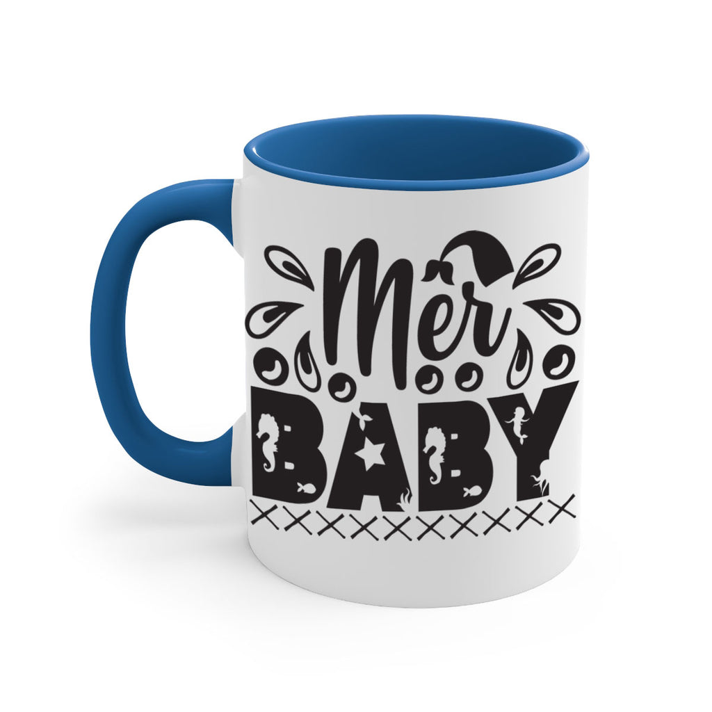 Mer baby 348#- mermaid-Mug / Coffee Cup