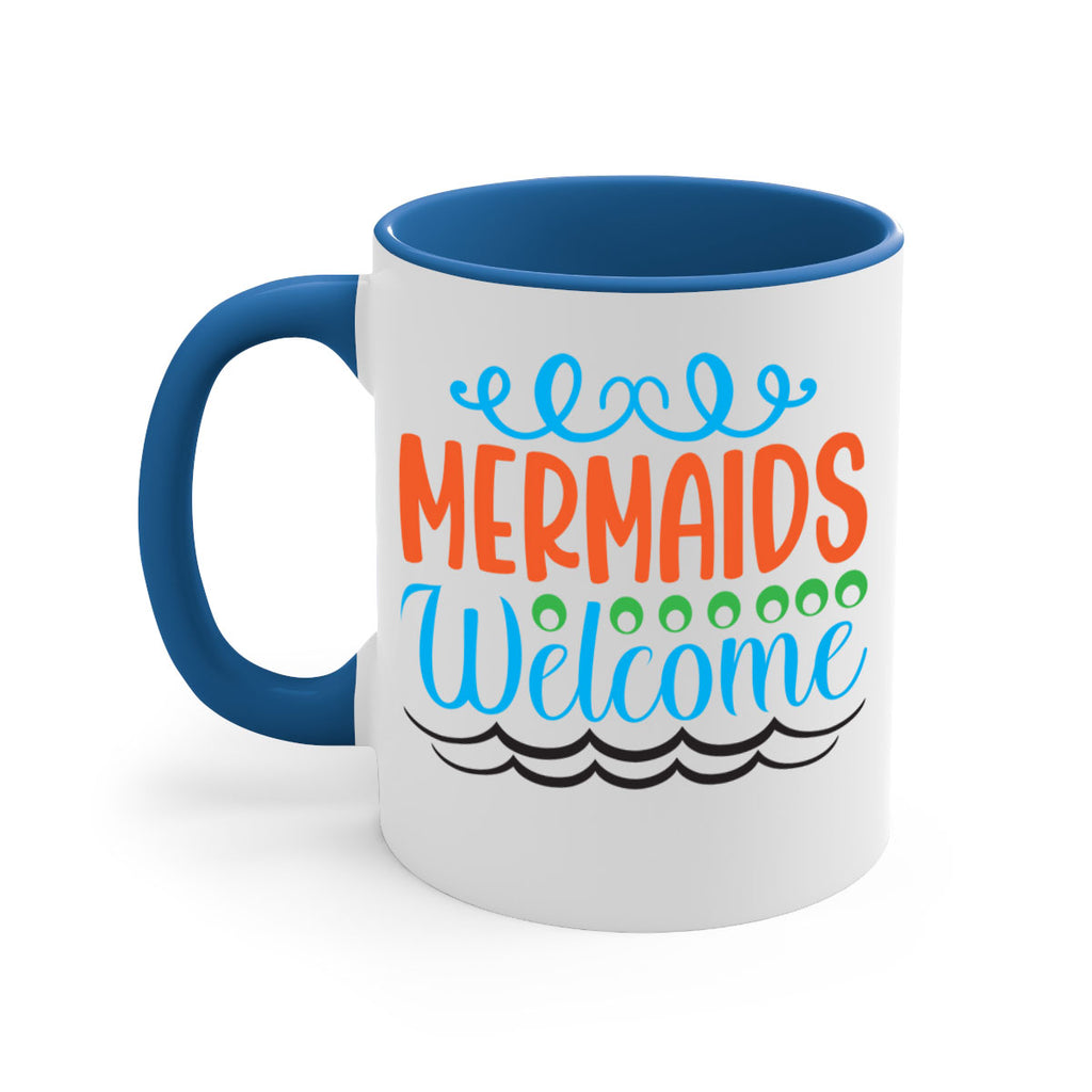 Mermaids Welcome 497#- mermaid-Mug / Coffee Cup