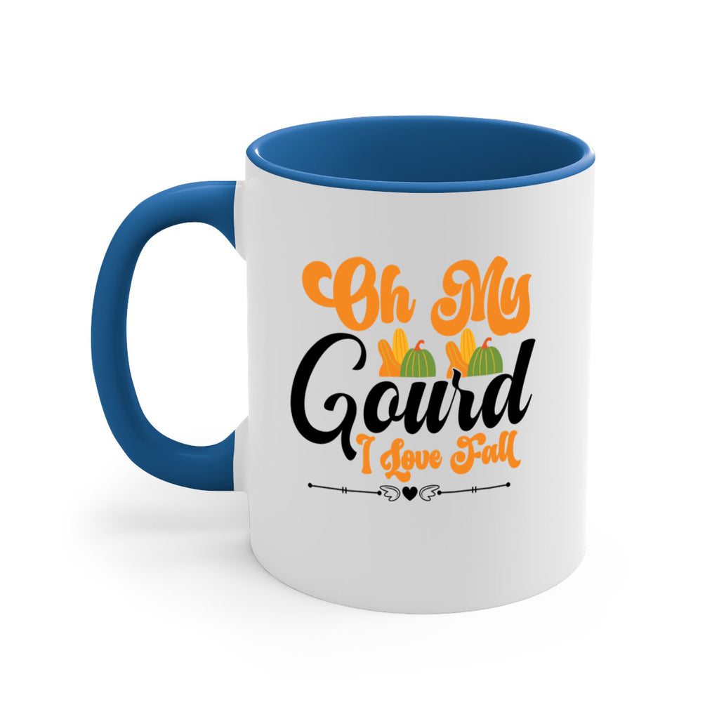 Oh My Gourd I Love Fall 457#- fall-Mug / Coffee Cup