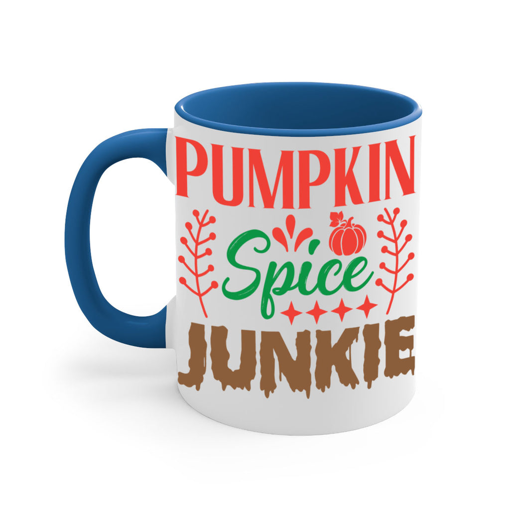 Pumpkin Spice Junkie 547#- fall-Mug / Coffee Cup