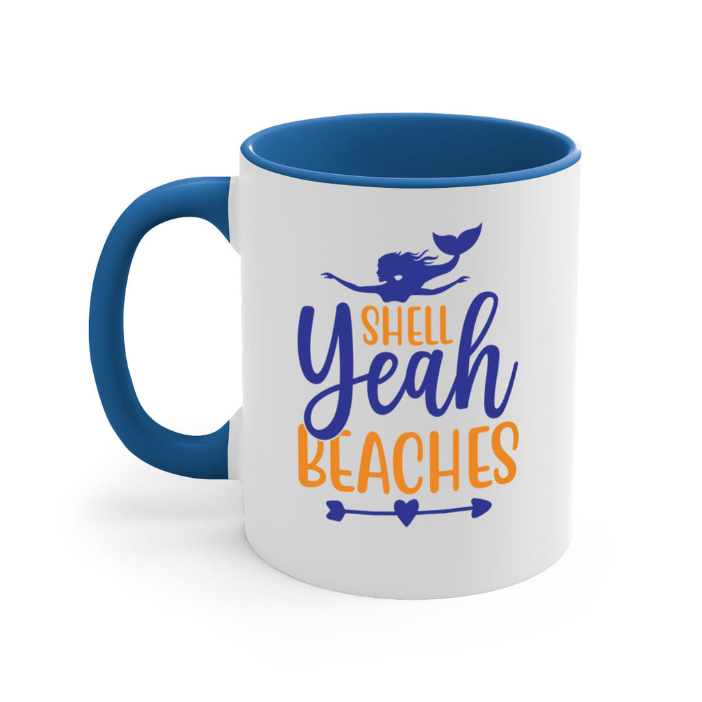 Shell Yeah Beaches 584#- mermaid-Mug / Coffee Cup